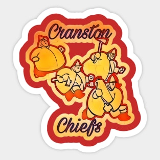 Cranston/Providence Chiefs Baseball Sticker